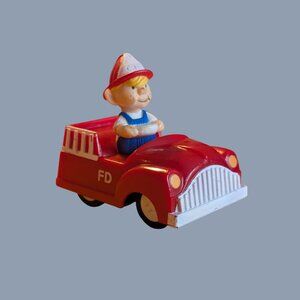 10/$25 Vintage Dennis the Menace Fire Chief Toy Car Dairy Queen